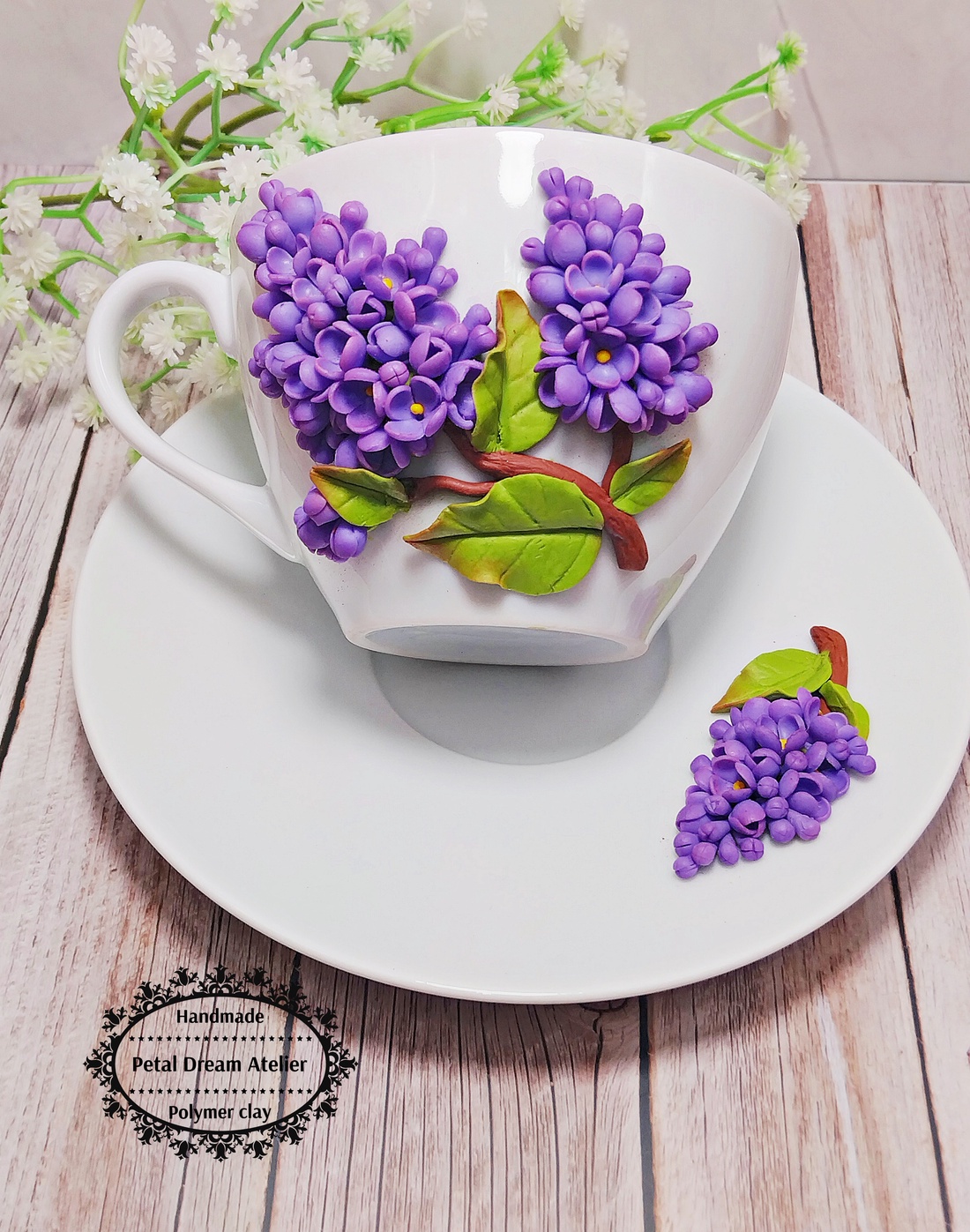 Set cu liliac - casă & stil de viață - echipamente de bucătărie - accesorii de servire - căni - Artynos.ro