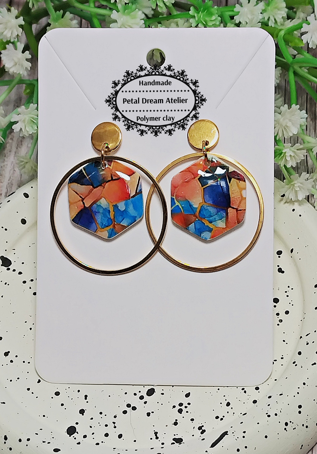 Cercei  - bijuterii - cercei - cercei cu figurine - Artynos.ro