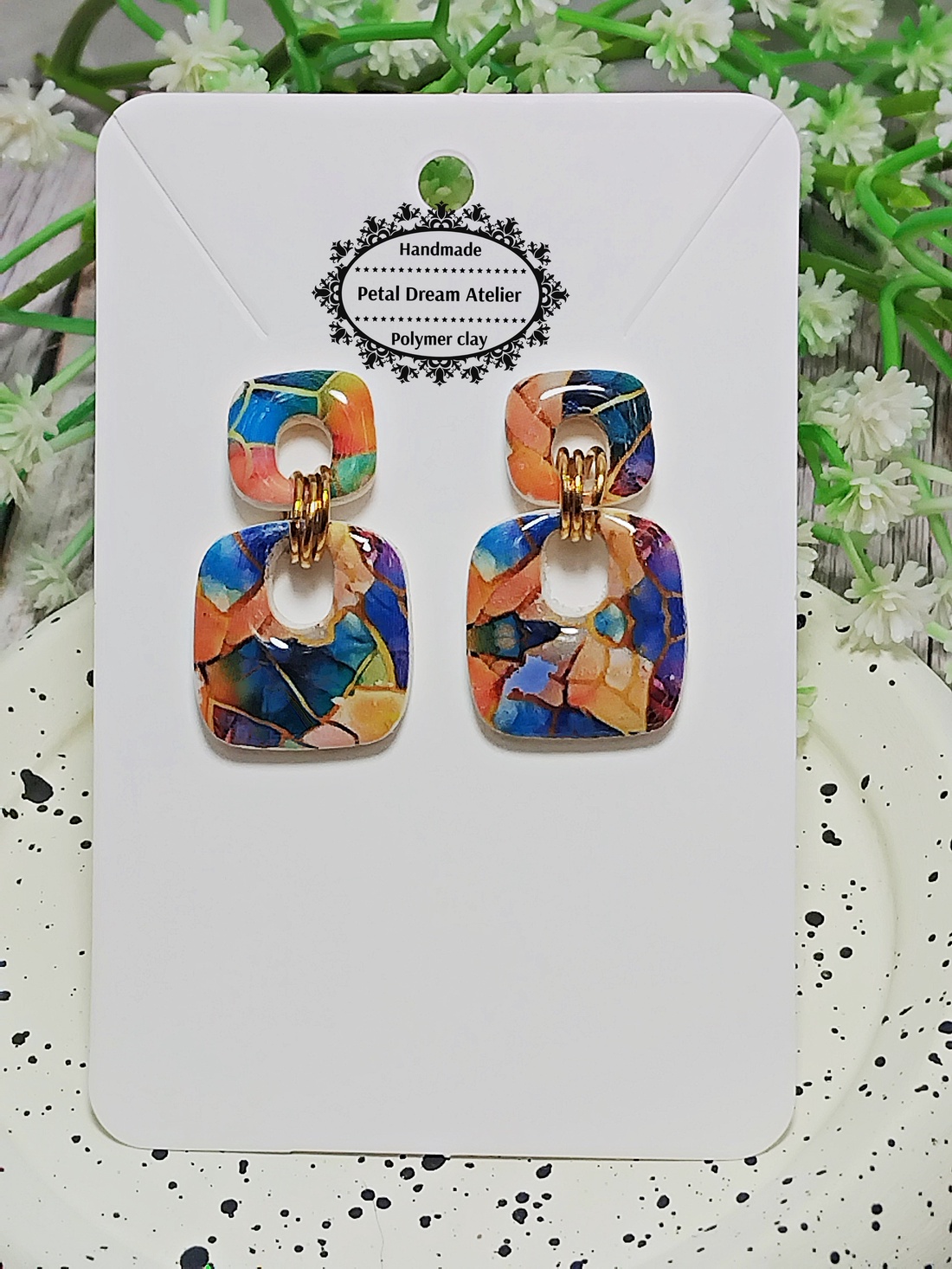 Cercei  - bijuterii - cercei - cercei cu figurine - Artynos.ro