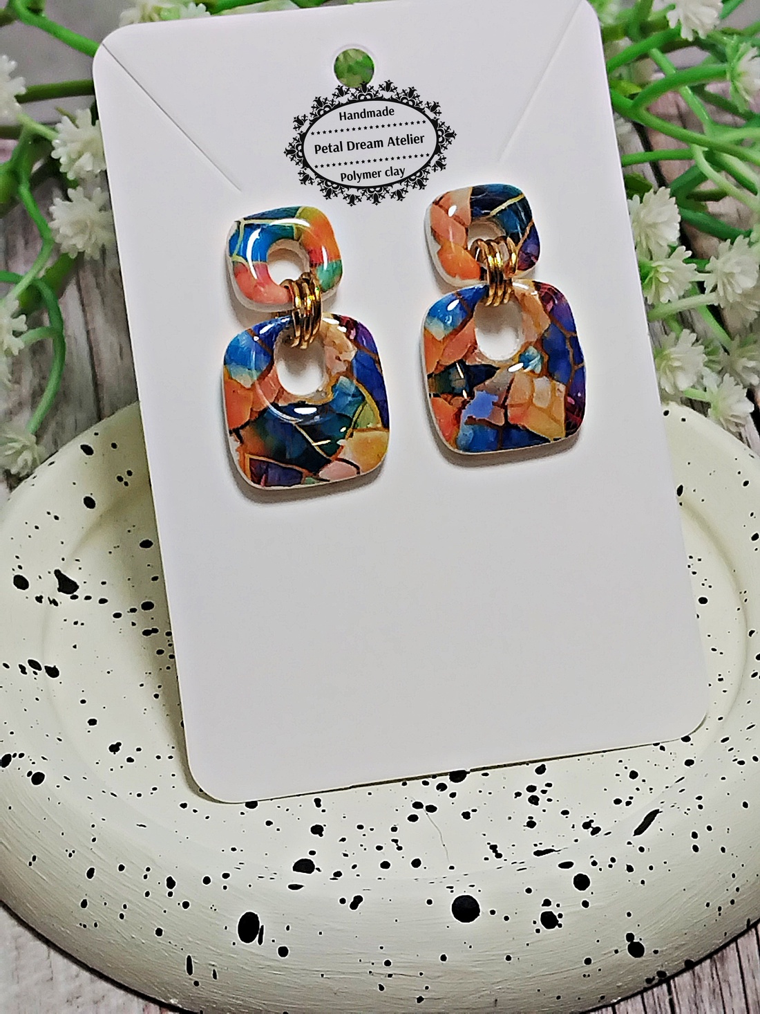 Cercei  - bijuterii - cercei - cercei cu figurine - Artynos.ro