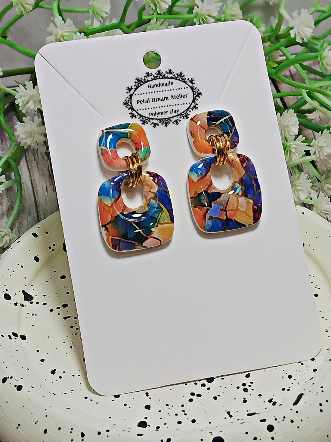 Cercei  - bijuterii - cercei - cercei cu figurine - Artynos.ro