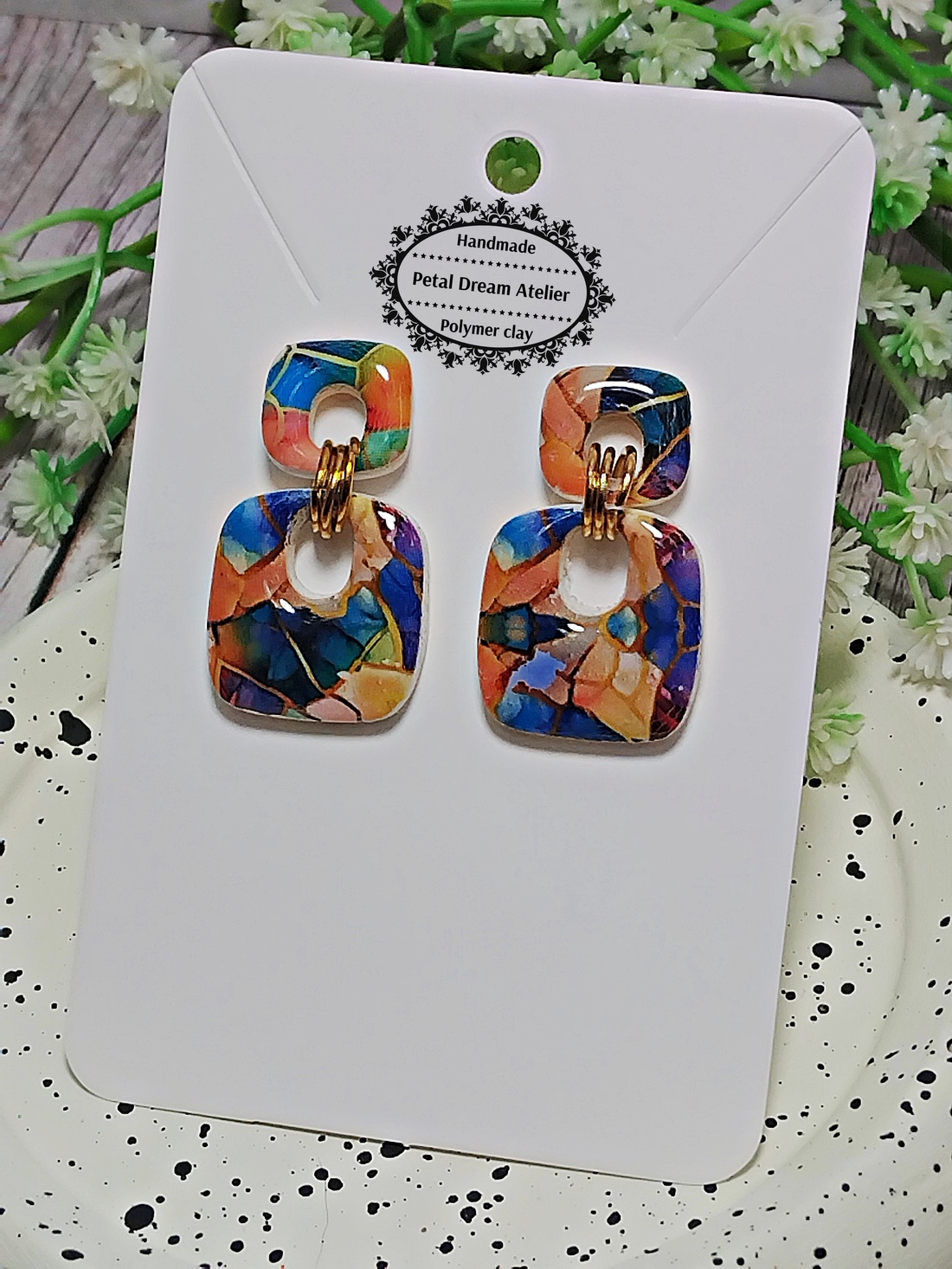 Cercei  - bijuterii - cercei - cercei cu figurine - Artynos.ro