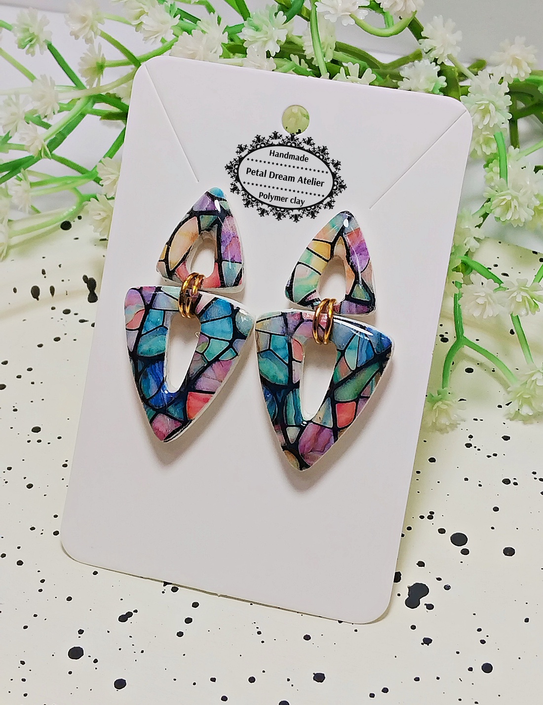 Cercei  - bijuterii - cercei - cercei cu figurine - Artynos.ro