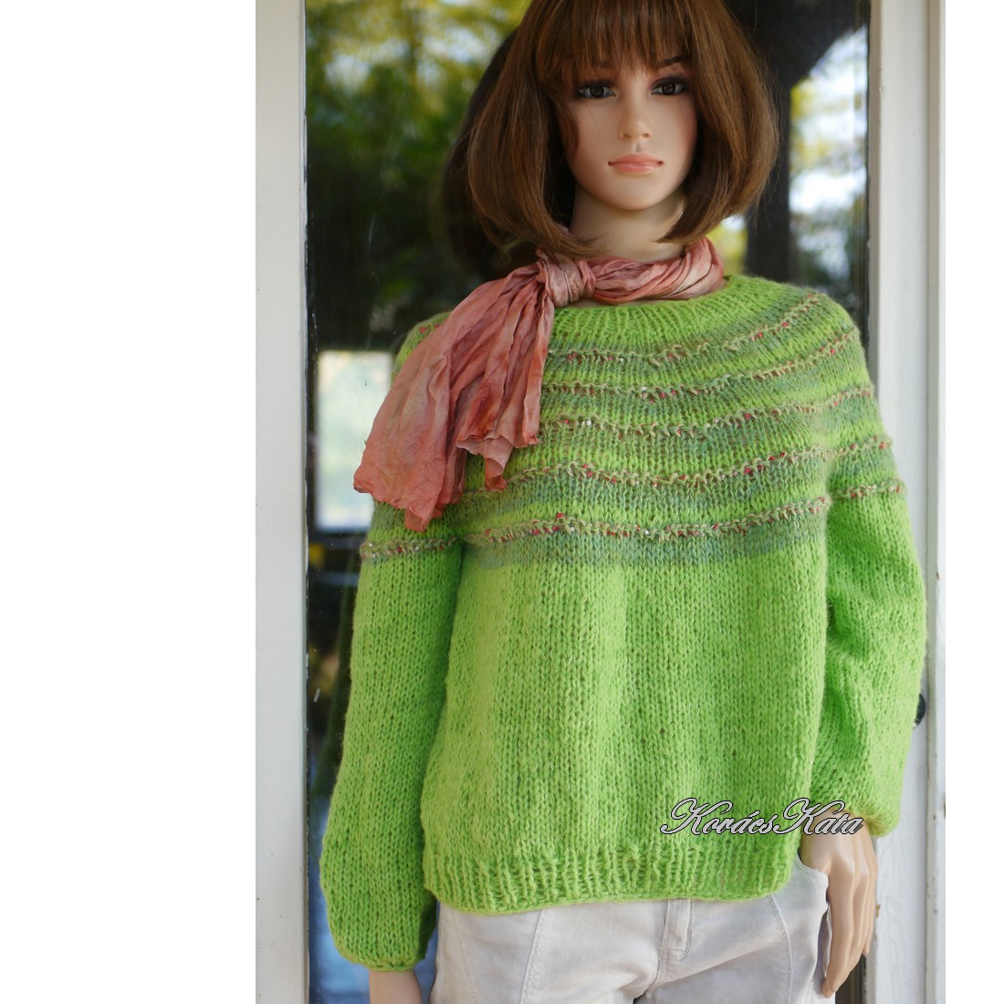 LAPO LUX - pulover tricotat manual din cașmir exclusiv babyalpaca - îmbrăcăminte și modă - haine damă - hanorace, cardigane - Artynos.ro