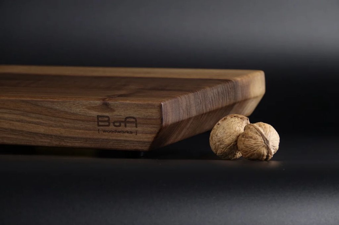 Tocător live edge Walnut Slab din lemn masiv de nuc - casă & stil de viață - echipamente de bucătărie - accesorii de gătit - tocătoare - Artynos.ro