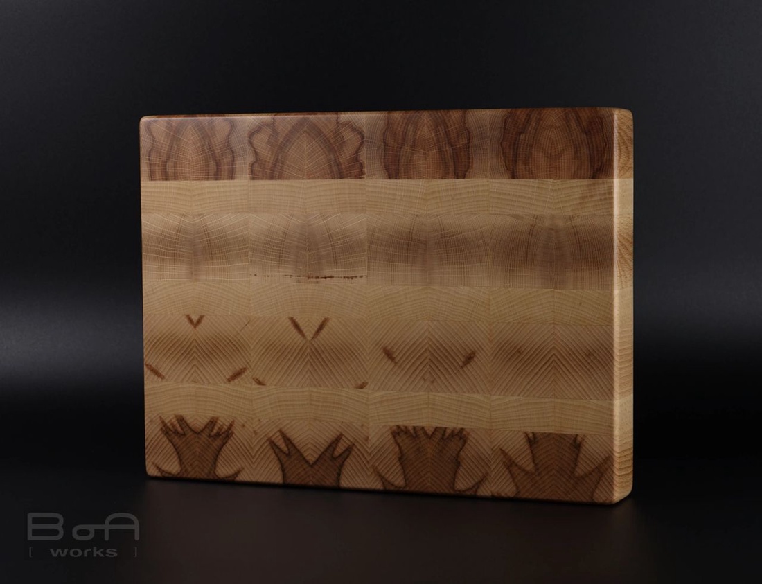  Mexico  � tocător end-grain din lemn masiv de fag � 320 � 237 � 42 mm - casă & stil de viață - echipamente de bucătărie - ustensile de bucătărie - tocătoare - Artynos.ro