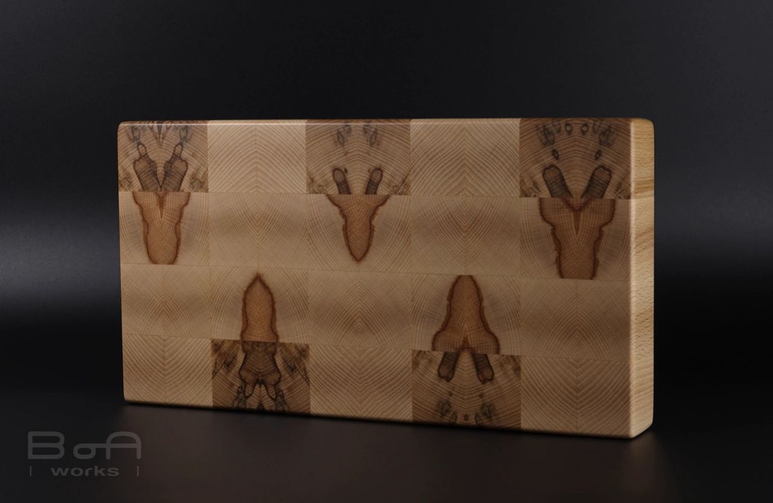  Shoebill  � tocător end-grain din lemn masiv de fag � 348�183�43mm - casă & stil de viață - echipamente de bucătărie - ustensile de bucătărie - tocătoare - Artynos.ro