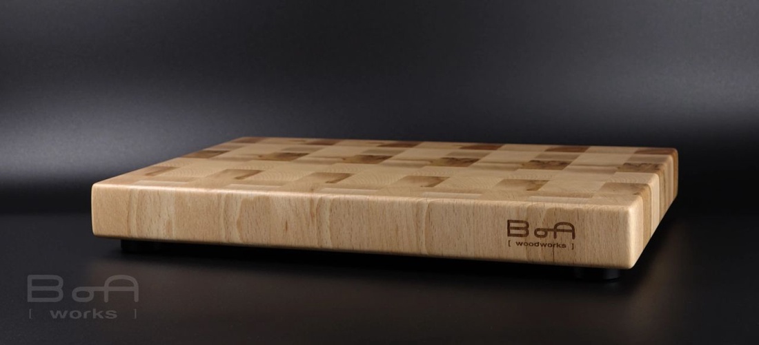  Corporate  � tocător end-grain din lemn masiv de fag � 402 � 262 � 42 mm - casă & stil de viață - echipamente de bucătărie - ustensile de bucătărie - tocătoare - Artynos.ro