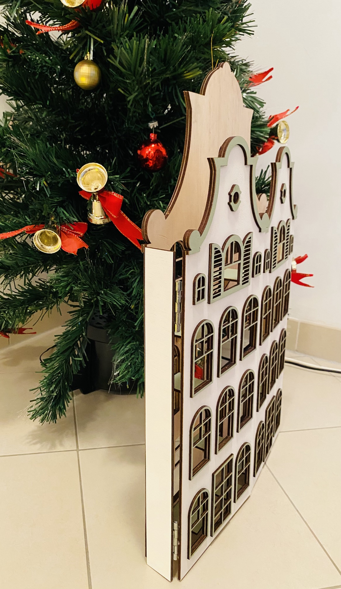 Decor pentru Crăciun  - crăciun - decorațiuni de crăciun de casă - căsuțe decorative de crăciun - Artynos.ro