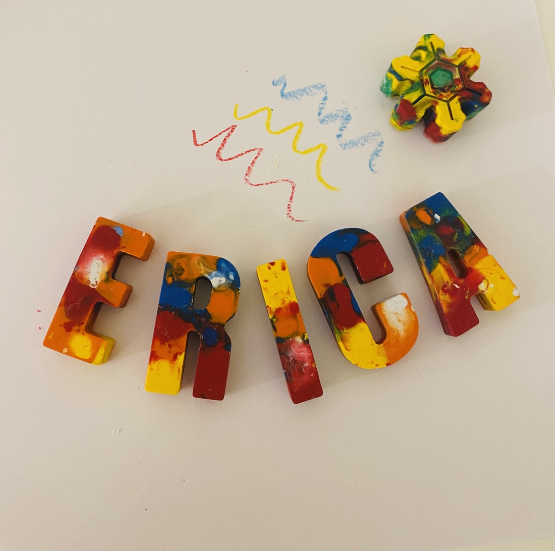 Litere din creioane cerate - crăciun - cadouri de moș crăciun - cadouri de moș crăciun - Artynos.ro