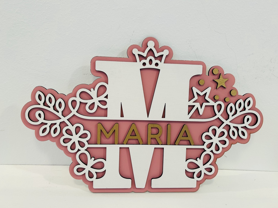 Decor monograma - casă & stil de viață - decorațiuni de casă - decorațiuni de pereți - litere decorative  - Artynos.ro