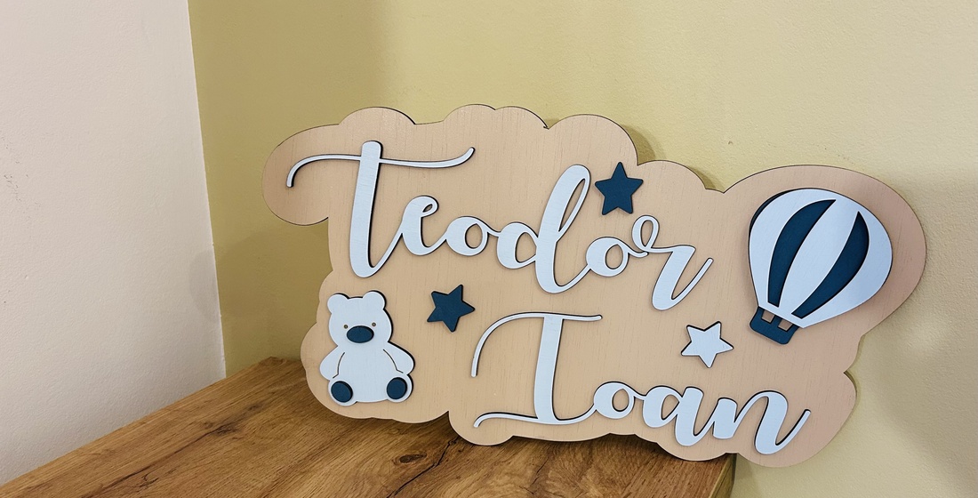 Decor cu nume - casă & stil de viață - decorațiuni de casă - decorațiuni de pereți - litere decorative  - Artynos.ro