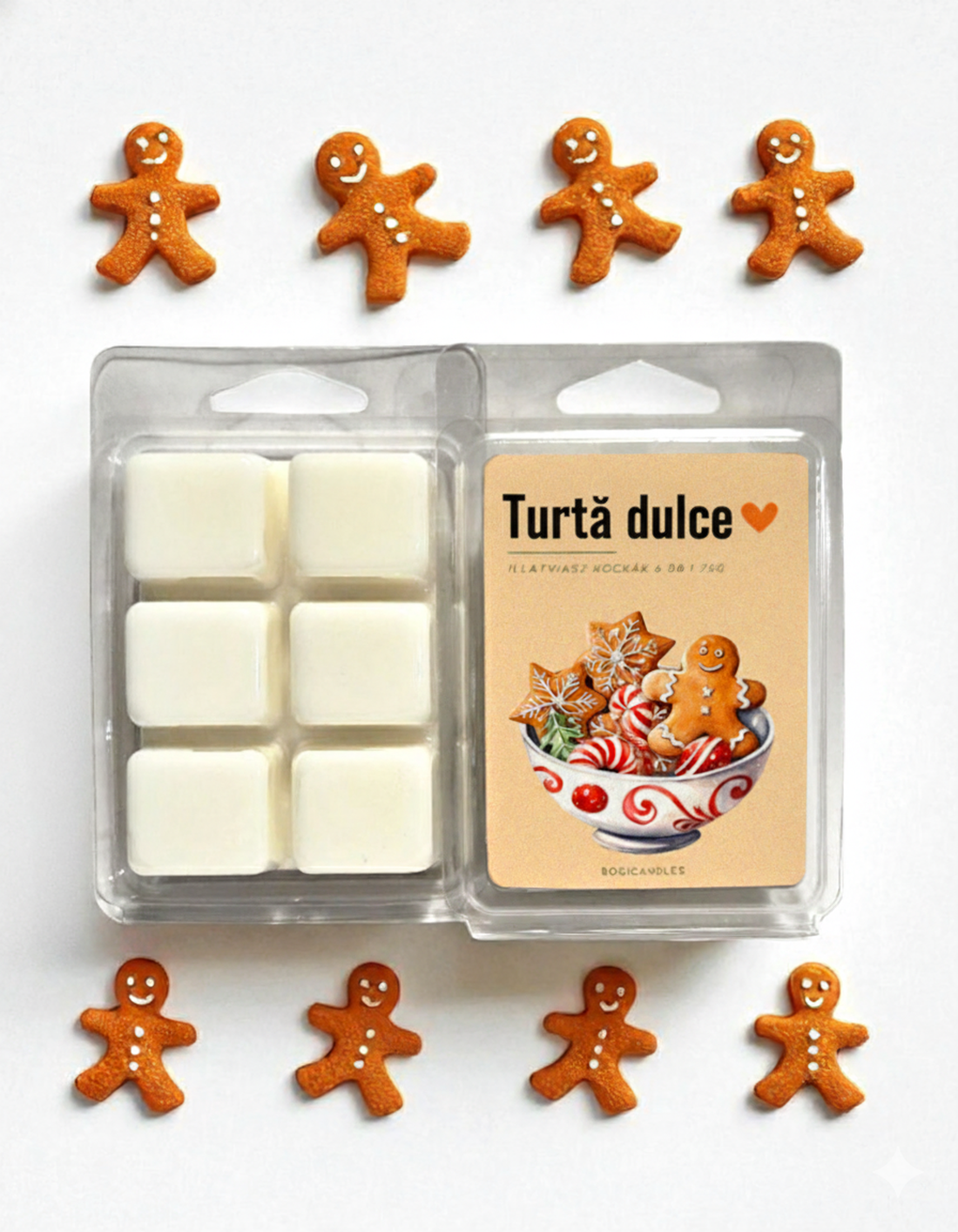 Ceară parfumată cu turtă dulce - 75g - casă & stil de viață - lumânări, parfumuri, arome - ceară parfumată - Artynos.ro