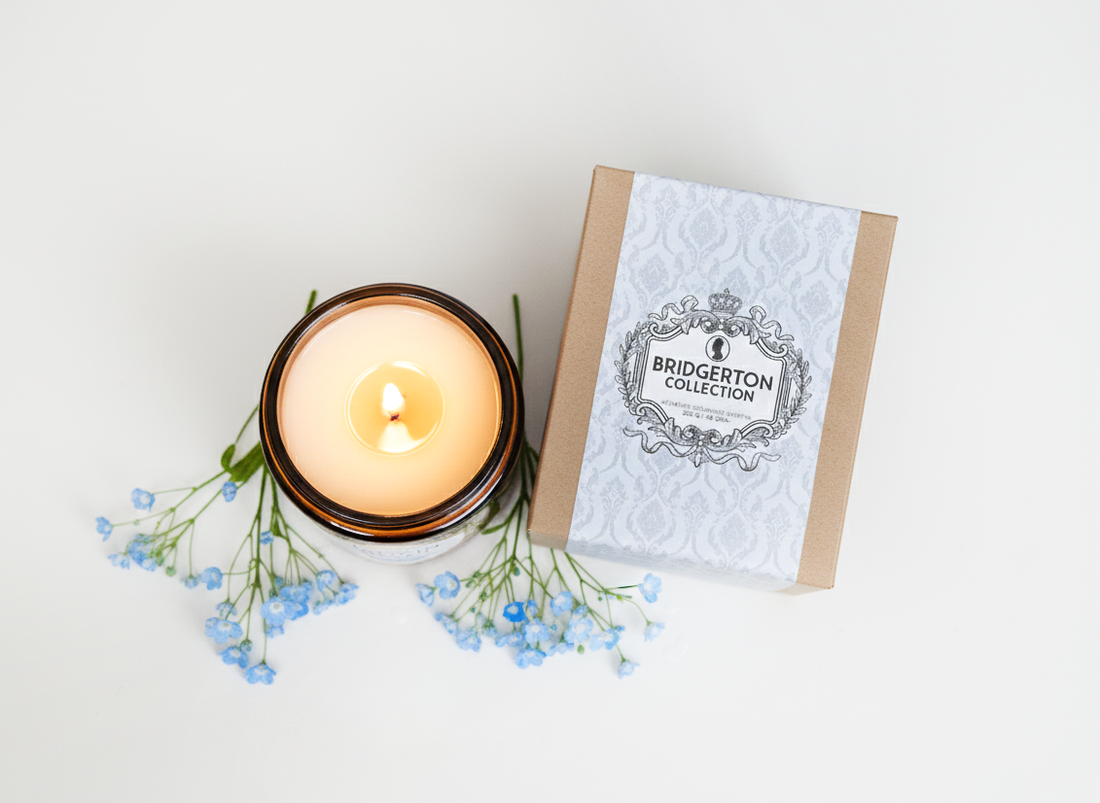 Bridgerton - Lady in Silver, Lumânare Parfumată 200g - casă & stil de viață - lumânări, parfumuri, arome - lumânări artizanale - Artynos.ro