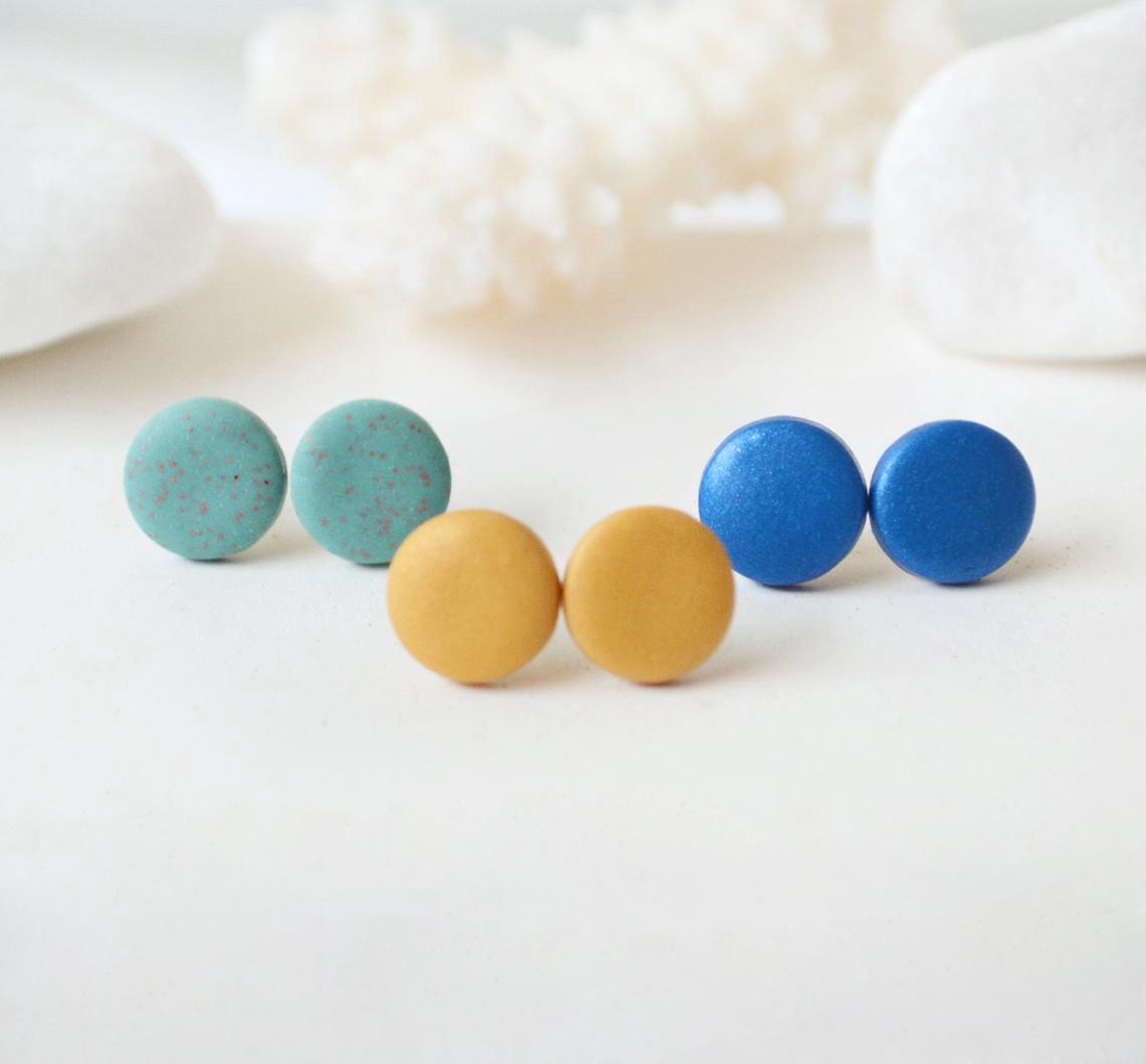 Set Cercei din fimo, cercei posturi rotunzi cercei cu tija cercei clipsuri cercei minimali, cadou femeie - bijuterii - cercei - clipsuri - Artynos.ro Set Cercei din fimo, cercei posturi rotunzi cercei cu tija cercei clipsuri cercei minimali, cadou femeie - bijuterii - cercei - clipsuri - Artynos.ro