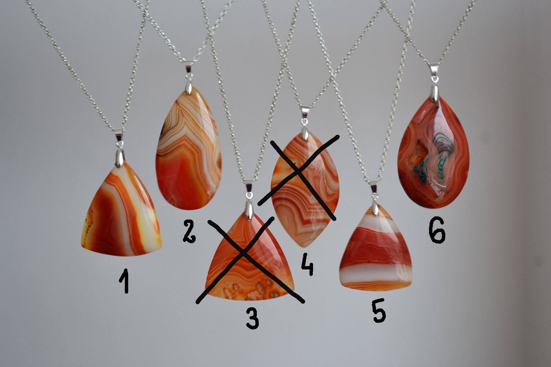 Pandantiv cu agata rosie dungata, pandantiv piatra semipretioasa Pandantiv Agata rosie Naturala cadou ziua femeii mamei - bijuterii - coliere - coliere din pietre semiprețioase - Artynos.ro