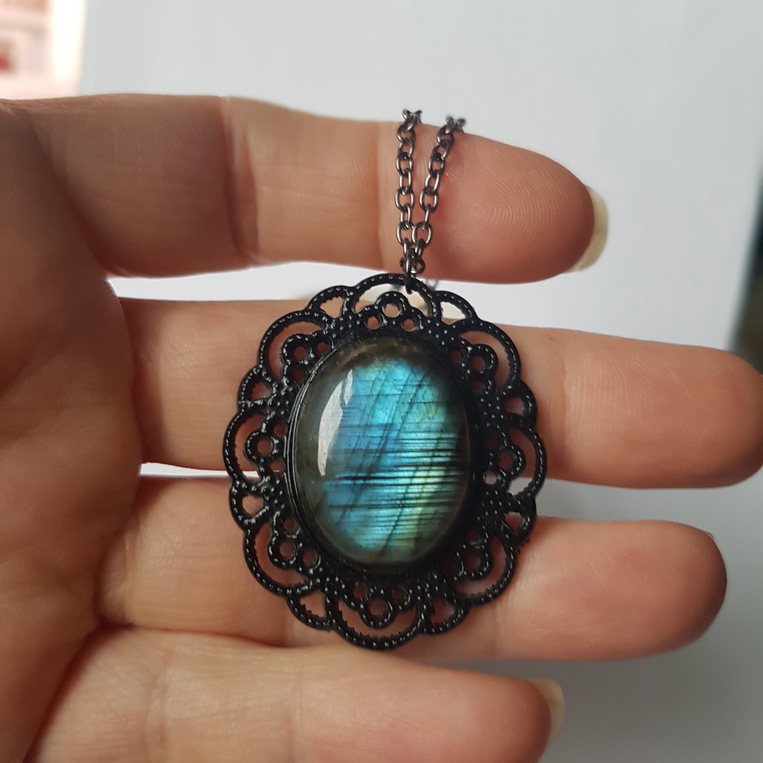 Pandantiv inima piatra semipretioasa pandantiv piatra naturala colier ocru pandantiv jasp bamboo leaf bijuterie ocru  - bijuterii - coliere - pandative - Artynos.ro