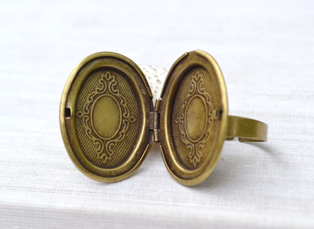 Inel reglabil filigran inel statement ajustabil trandafir inel vintage floare cadou pentru fiica bijuterie unic martie - bijuterii - inele - inele statement - Artynos.ro