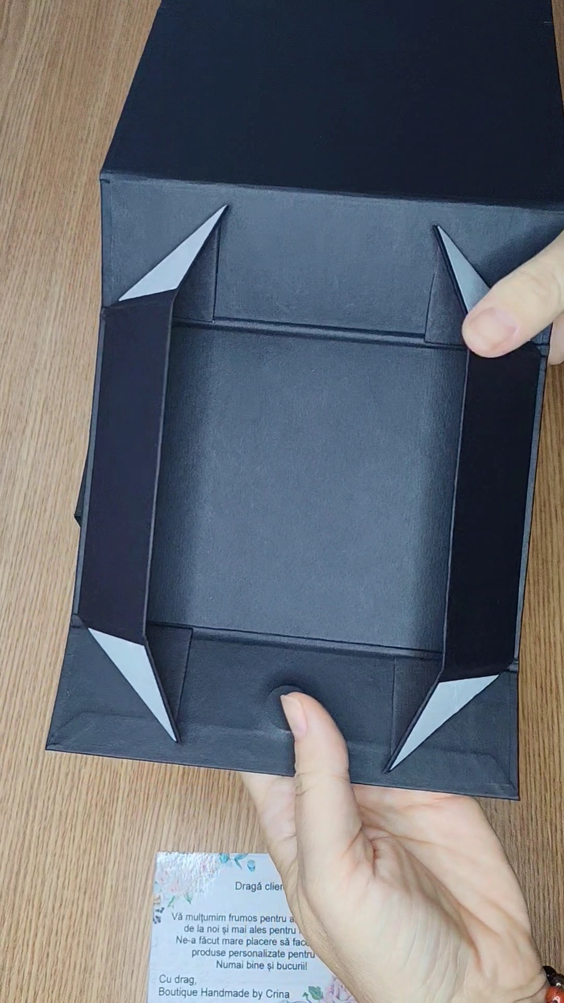 Cutie rigida cu închidere magnetică 15/11/5 cm - casă & stil de viață - materiale de depozitare și sortare - cutie depozitare - Artynos.ro