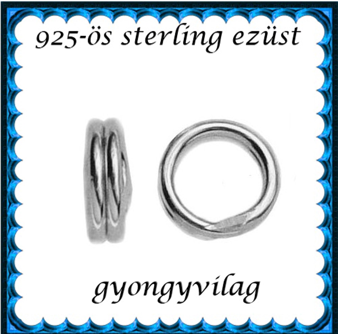 Fermoar pentru bijuterii din argint 925: cerc dublu ESZK D 3,2x0,5 4 buc/pachet - - Artynos.ro Fermoar pentru bijuterii din argint 925: cerc dublu ESZK D 3,2x0,5 4 buc/pachet - - Artynos.ro
