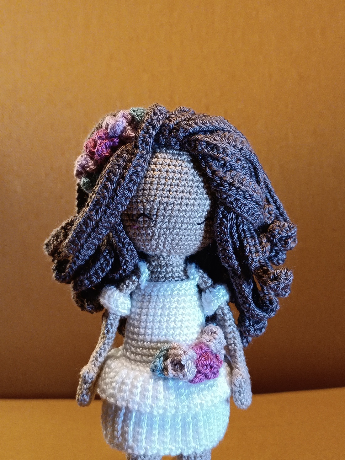 Păpușă croșetată manual - Balerina - jucării și echipamente pentru copii - plușuri - păpușă croșetată, păpușă de pluș - Artynos.ro