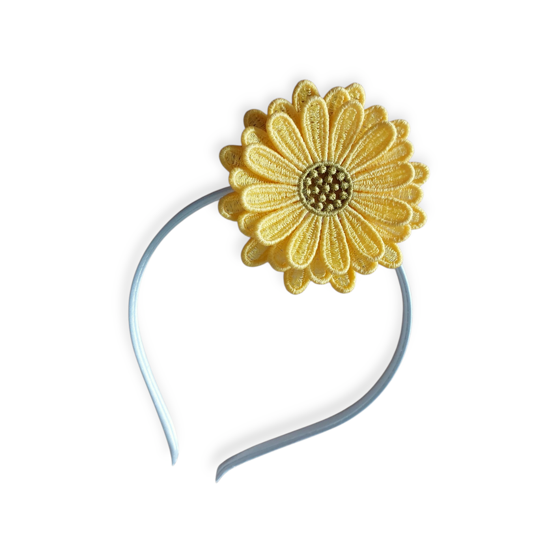 Cordeluta cu margareta galbena - îmbrăcăminte și modă - accesorii păr - accesorii de păr - Artynos.ro Cordeluta cu margareta galbena - îmbrăcăminte și modă - accesorii păr - accesorii de păr - Artynos.ro