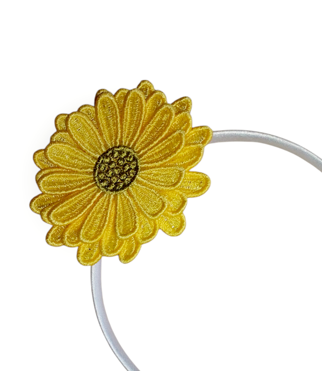 Cordeluta cu margareta galbena - îmbrăcăminte și modă - accesorii păr - accesorii de păr - Artynos.ro Cordeluta cu margareta galbena - îmbrăcăminte și modă - accesorii păr - accesorii de păr - Artynos.ro