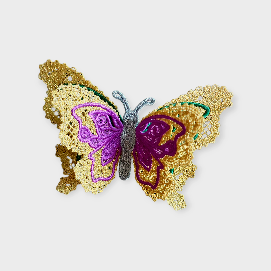 Brosa Fluture Dublu Auriu Elegance - bijuterii - broșă, insigne - insigne - Artynos.ro Brosa Fluture Dublu Auriu Elegance - bijuterii - broșă, insigne - insigne - Artynos.ro