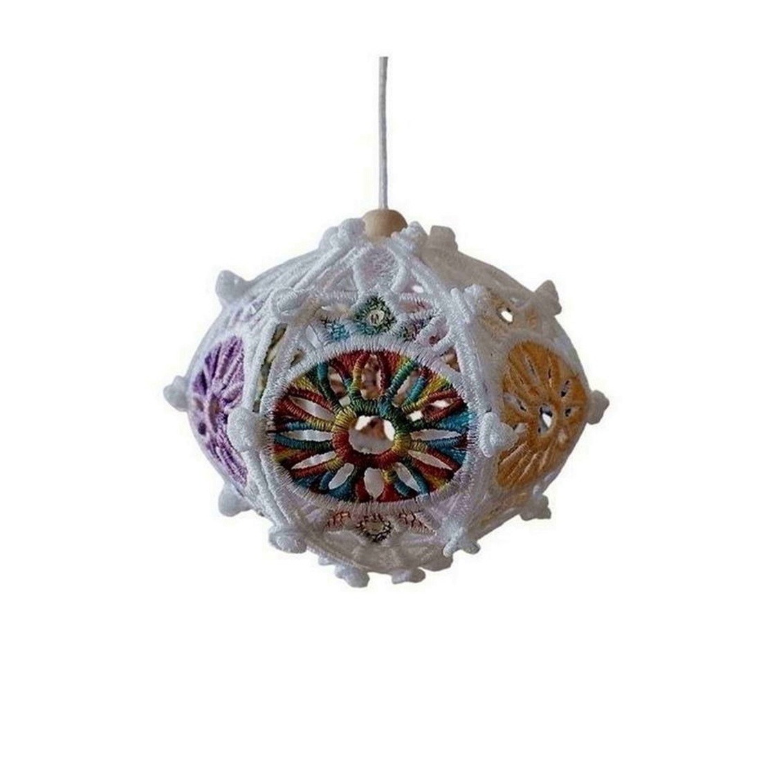 Globulet 3D Alb cu Degrade - crăciun - decorațiuni de crăciun de casă - Artynos.ro Globulet 3D Alb cu Degrade - crăciun - decorațiuni de crăciun de casă - Artynos.ro