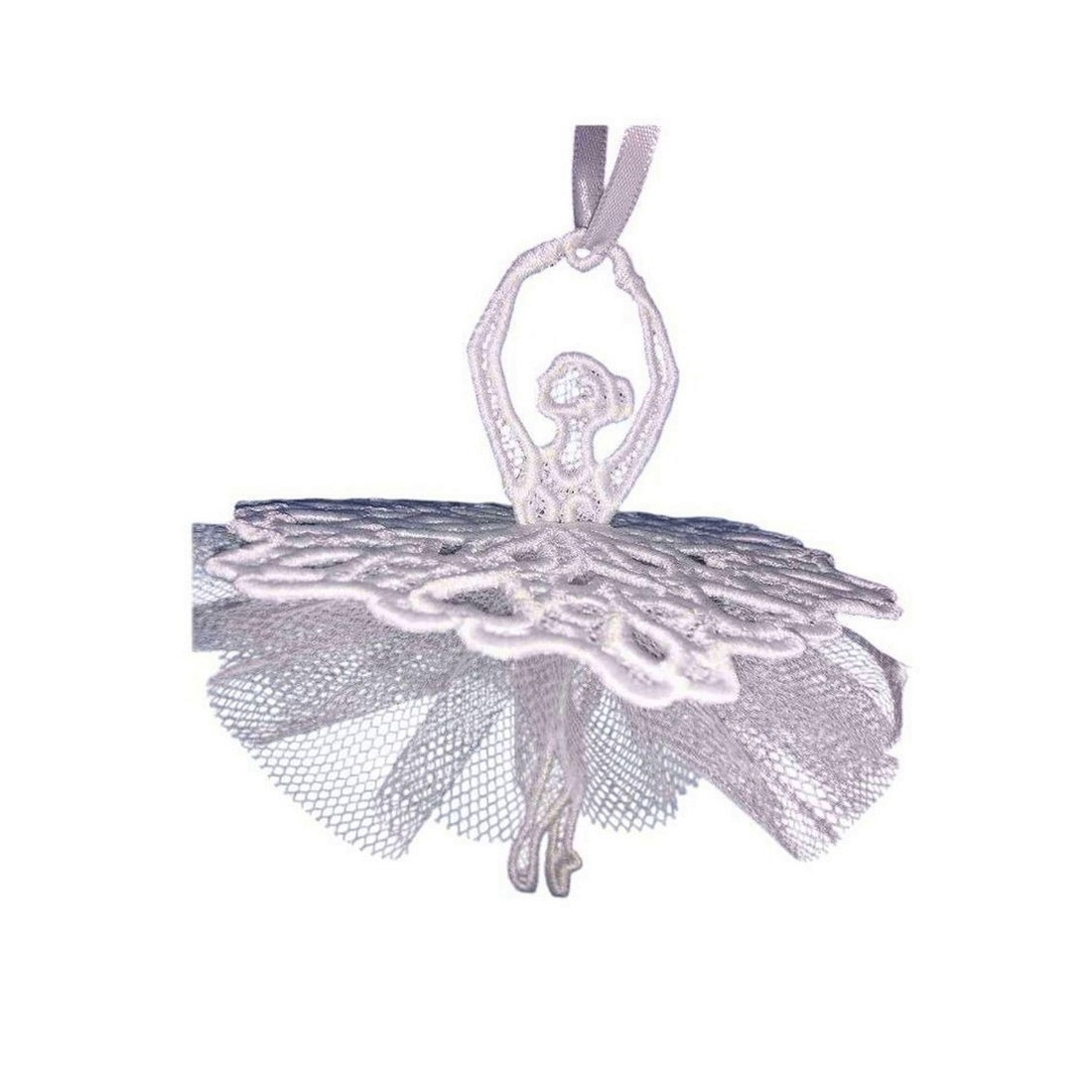 Balerina 3D Brodata  - casă & stil de viață - accesorii pentru decorat casa - decorațiuni de pereți, decorațiuni suspendate - decorațiuni suspendate - Artynos.ro