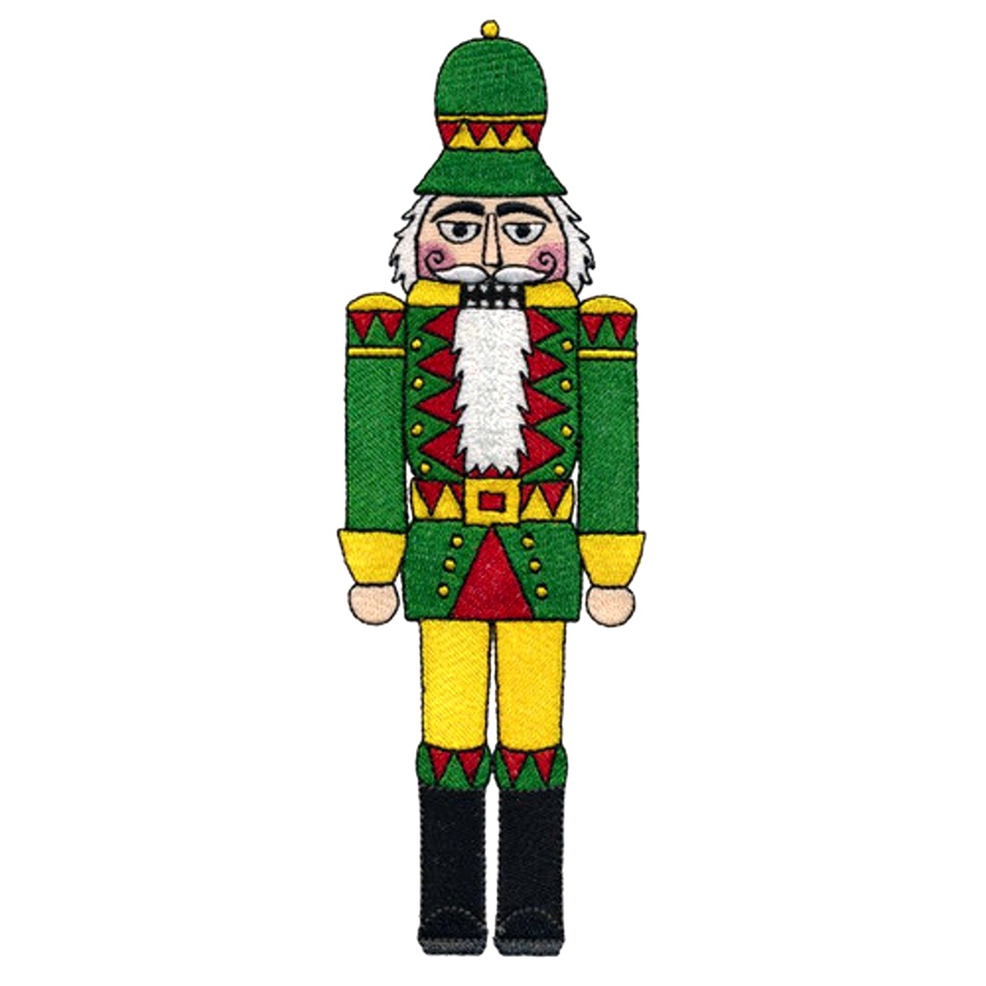 Spargatorul de Nuci 2D Brodat model2 - crăciun - decorațiuni de crăciun de casă - figurine pentru pomul de crăciun - Artynos.ro