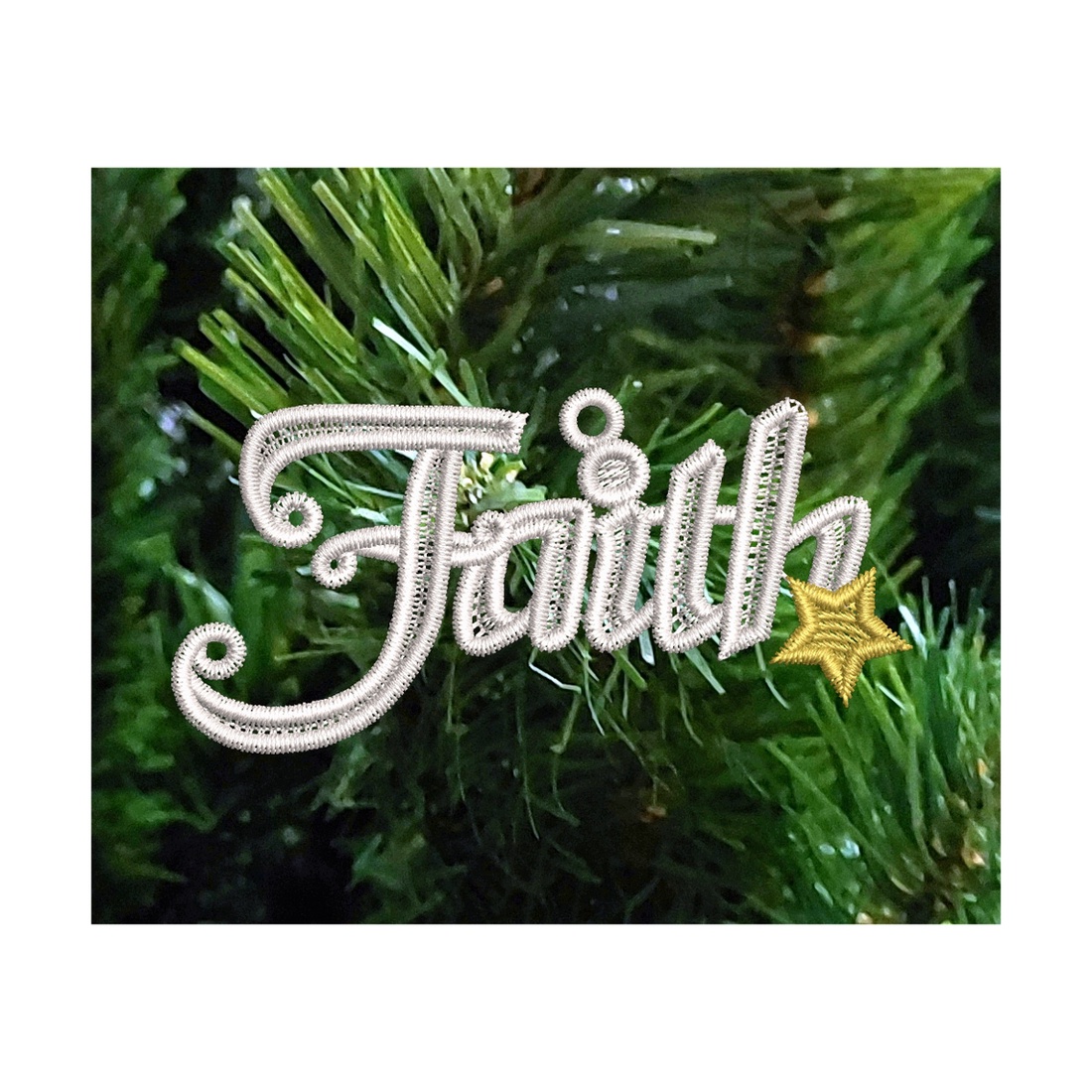 CREDINTA -Faith - crăciun - accesorii cadou de crăciun - felicitări de crăciun - Artynos.ro