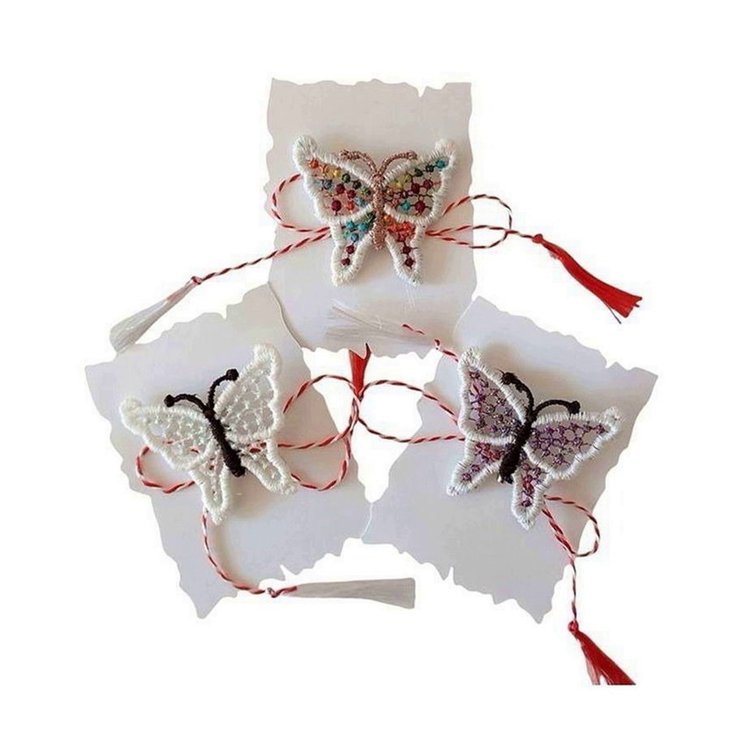 Martisoare Fluturi Degrade - bijuterii - mărțișor - Artynos.ro