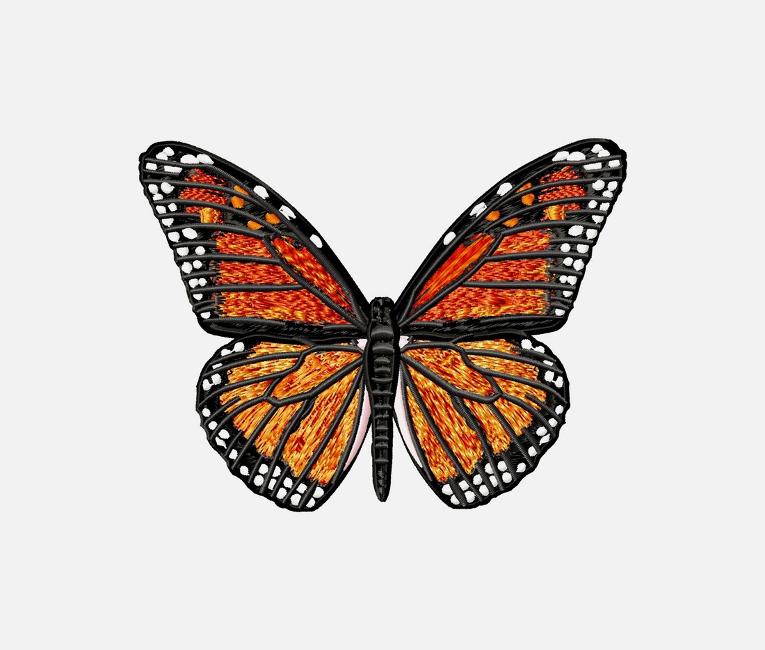 Fluture Monarch Decorativ - bijuterii - broșe - Artynos.ro