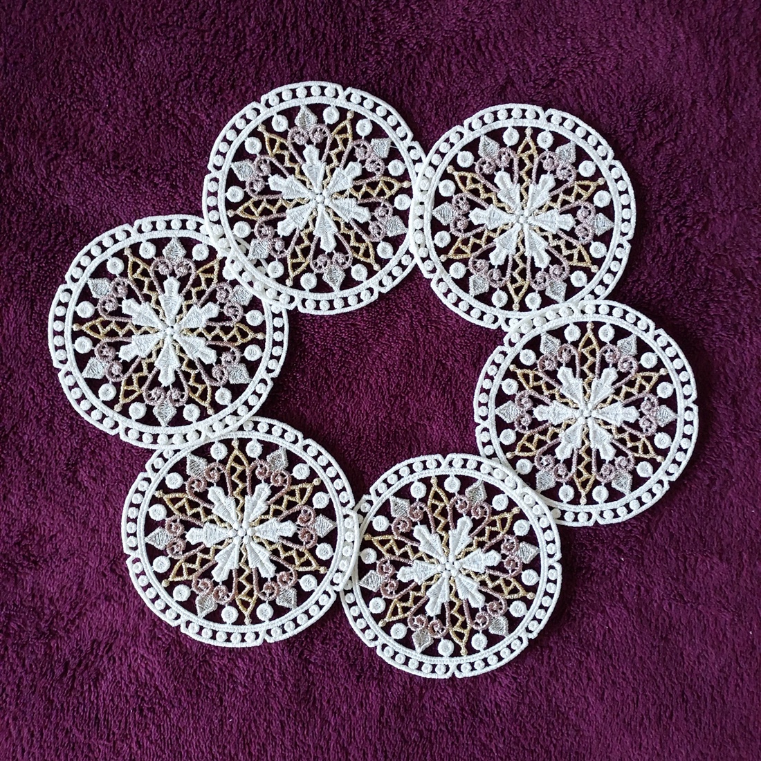 Set Suport Pahare Mandale model 4 - casă & stil de viață - echipamente de bucătărie - accesorii de servire - coastere - Artynos.ro