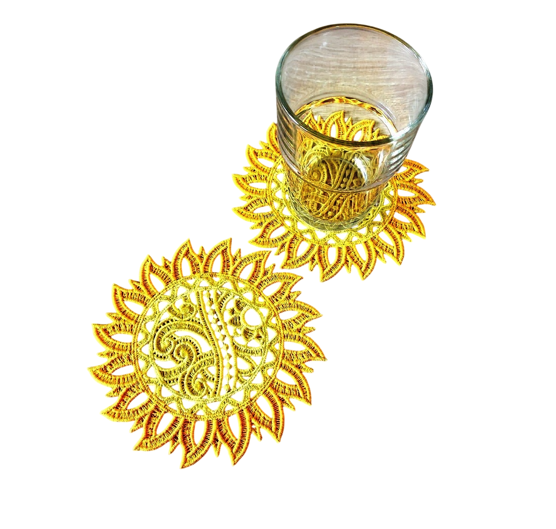 Set Suport Pahare Soare - casă & stil de viață - echipamente de bucătărie - accesorii de servire - coastere - Artynos.ro