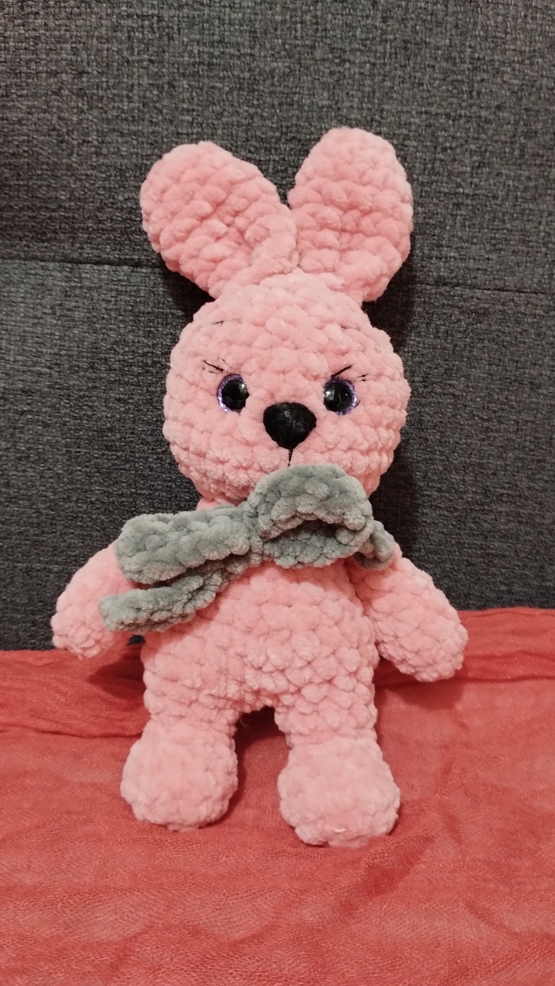 Iepuraș de plus - jucării și echipamente pentru copii - jucării bebeluși - jucării de dentiție - Artynos.ro