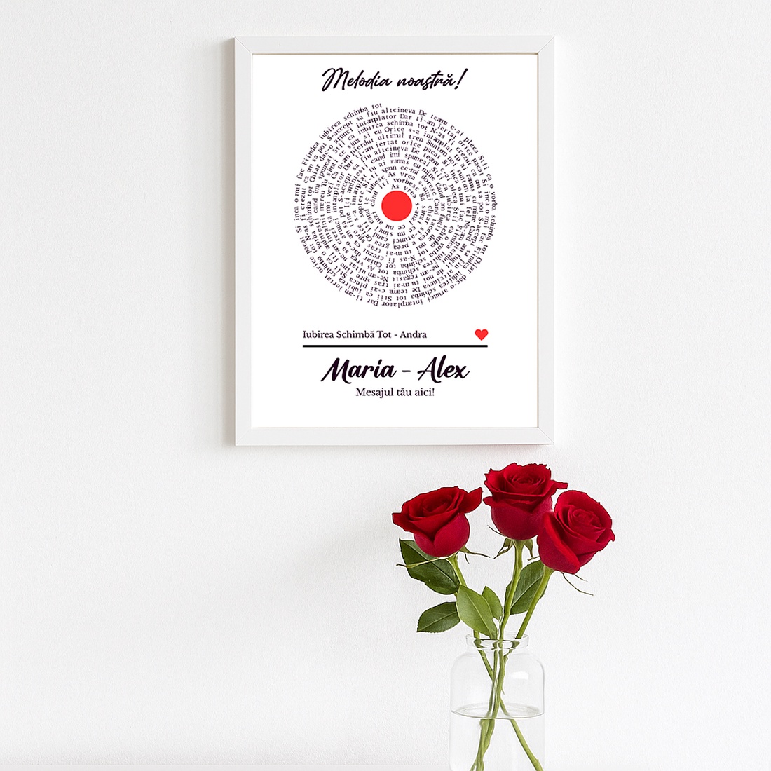 Tablou personalizat Melodia noastră  Cadou romantic pentru cuplu - casă & stil de viață - accesorii pentru decorat casa - picturi murale - panouri și tablouri, panouri decorative - Artynos.ro Tablou personalizat Melodia noastră  Cadou romantic pentru cuplu - casă & stil de viață - accesorii pentru decorat casa - picturi murale - panouri și tablouri, panouri decorative - Artynos.ro