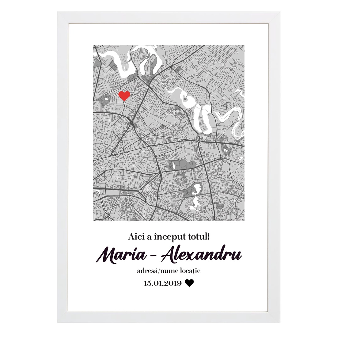 Harta Primei Noastre Întâlniri Cadou pentru El sau Ea Personalizat și Unic - casă & stil de viață - accesorii pentru decorat casa - picturi murale - panouri și tablouri, panouri decorative - Artynos.ro Harta Primei Noastre Întâlniri Cadou pentru El sau Ea Personalizat și Unic - casă & stil de viață - accesorii pentru decorat casa - picturi murale - panouri și tablouri, panouri decorative - Artynos.ro