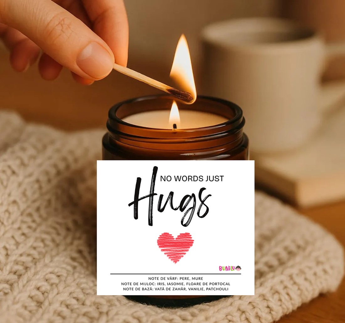 Lumanare parfumata din ceara naturala, in recipient de sticla cu capac, cadou cu eticheta Iubire - casă & stil de viață - lumânări, parfumuri, arome - lumânare - lumânări artizanale - Artynos.ro