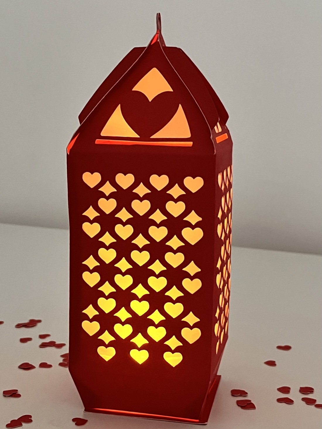 Lanternă de Ziua Îndrăgostiților - casă & stil de viață - lămpi și corpuri de iluminat - lampă de ambianță - Artynos.ro