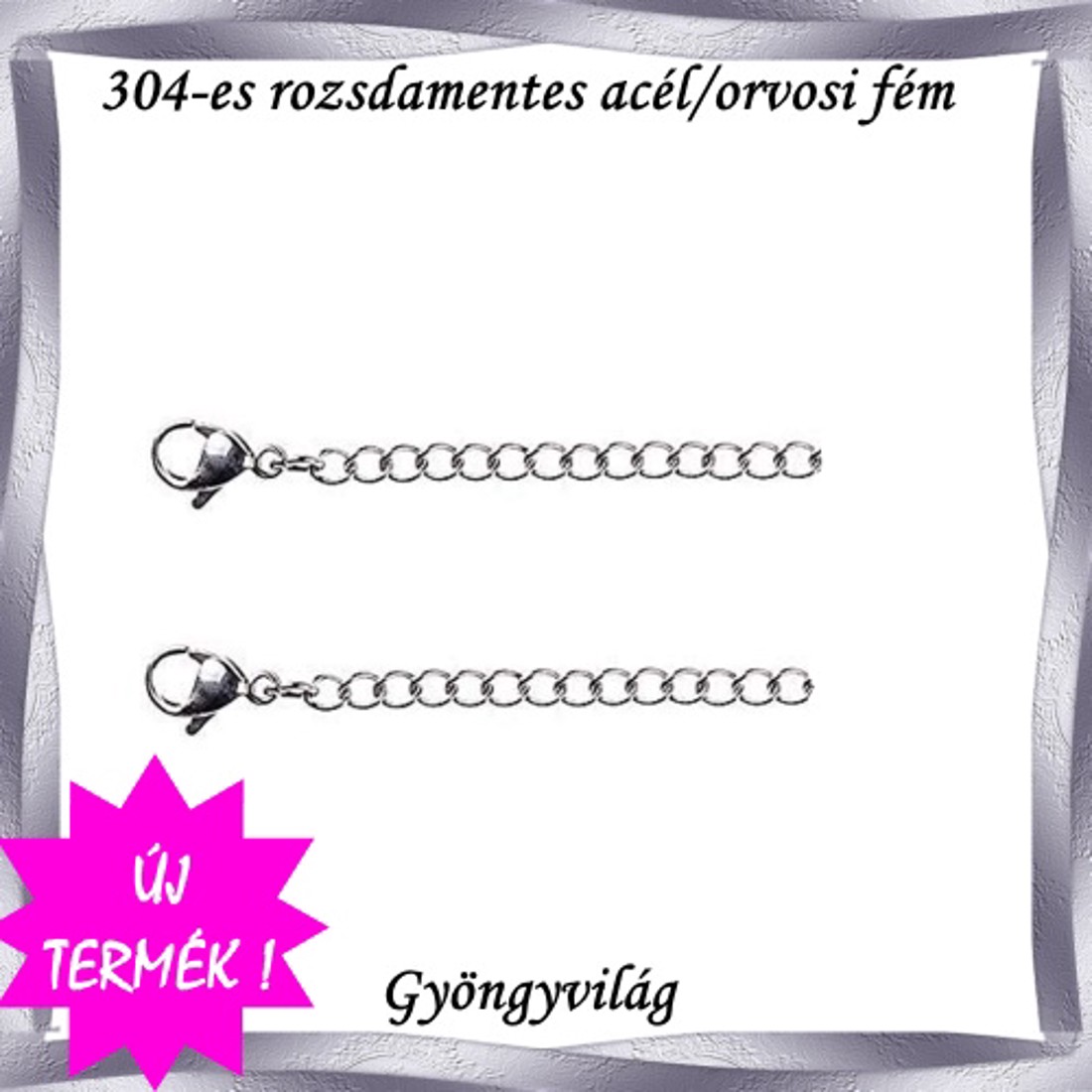 Oțel prețios închidere lanț bijuterii NALK 01-4 2pcs/pack - - Artynos.ro Oțel prețios închidere lanț bijuterii NALK 01-4 2pcs/pack - - Artynos.ro