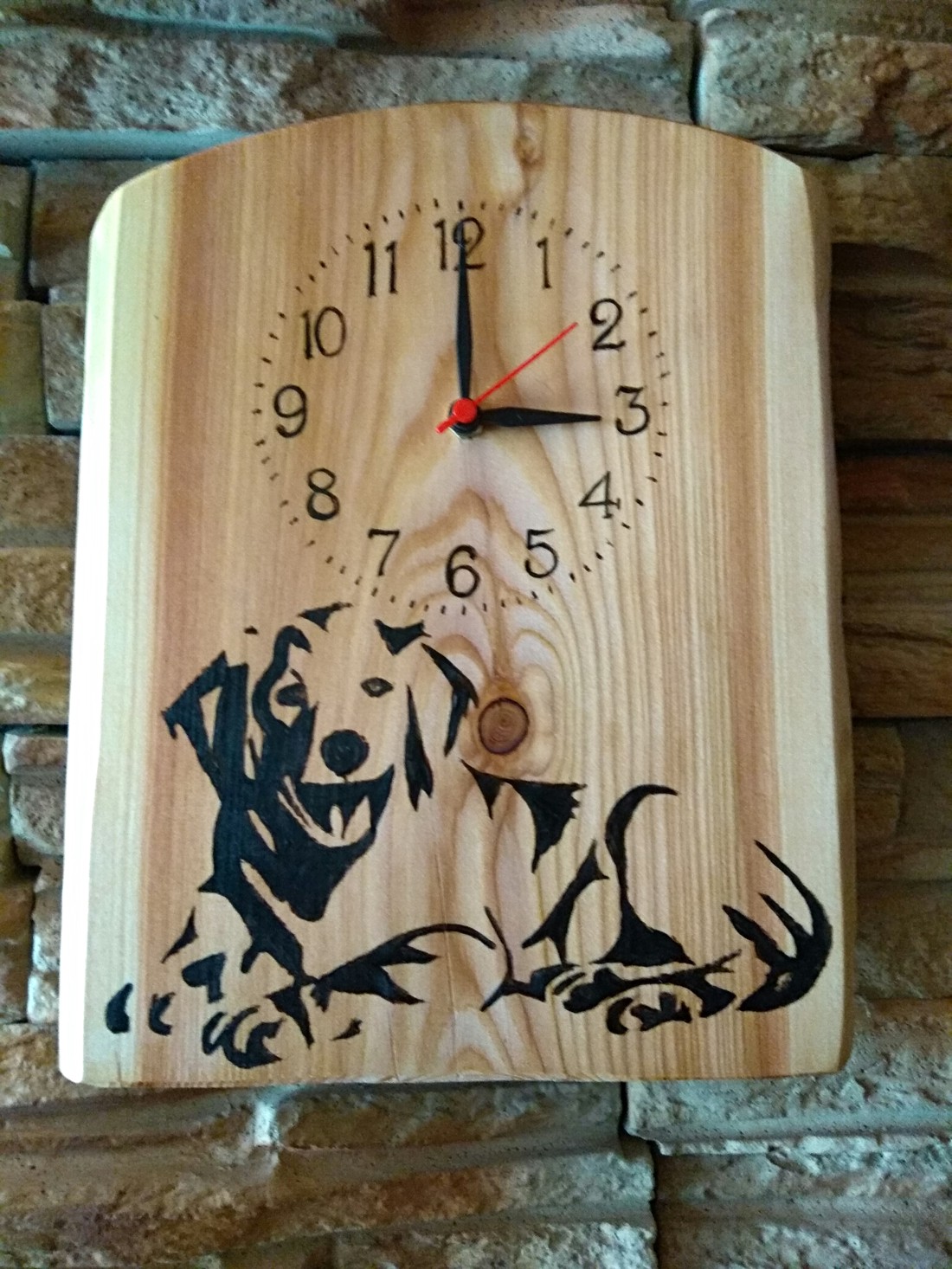 Câine Labrador pe ceas de perete -  - Artynos.ro