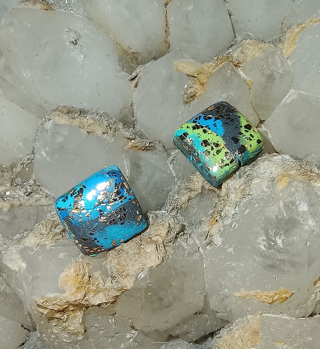 Sea - bijuterii - cercei - cercei din rășină - Artynos.ro