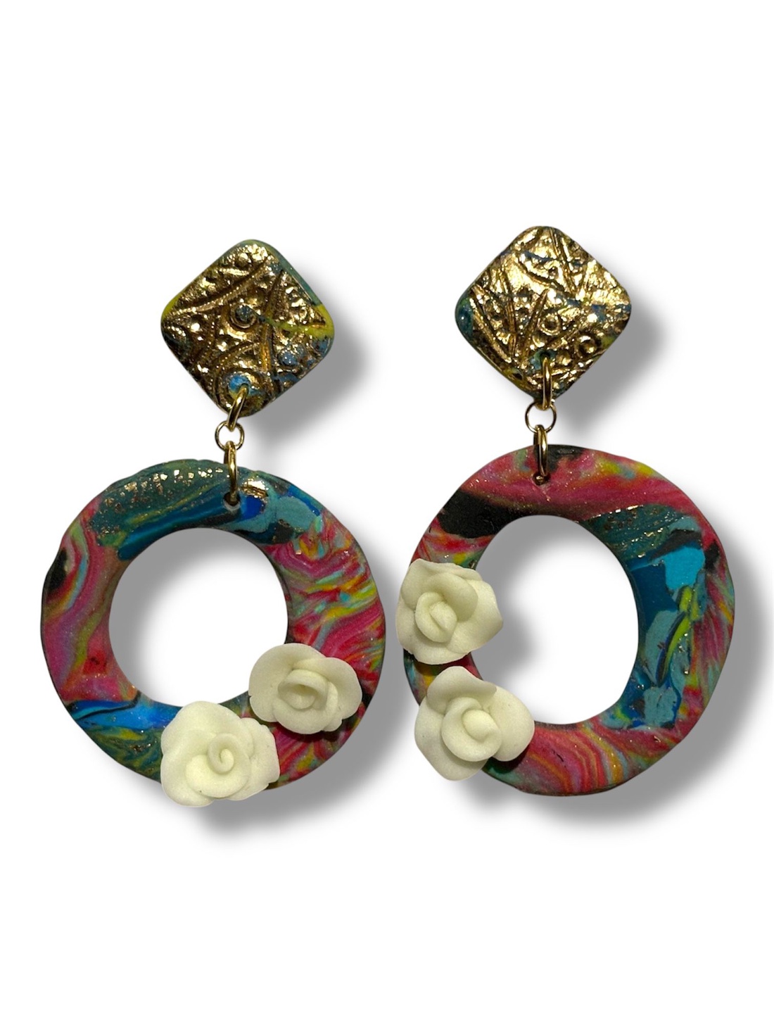 Fine - bijuterii - cercei - cercei lungi - Artynos.ro