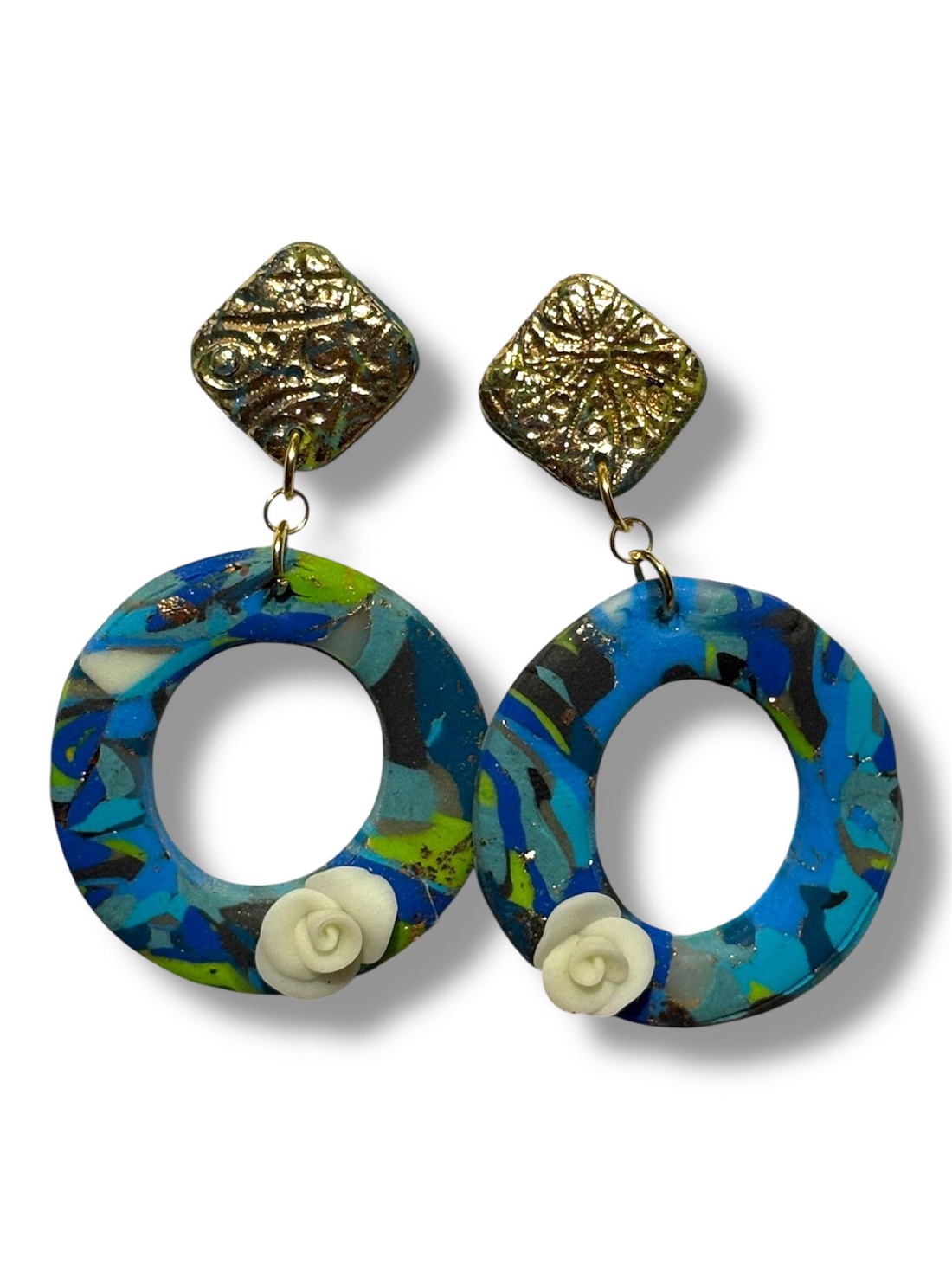 Sea breeze  - bijuterii - cercei - cercei lungi - Artynos.ro