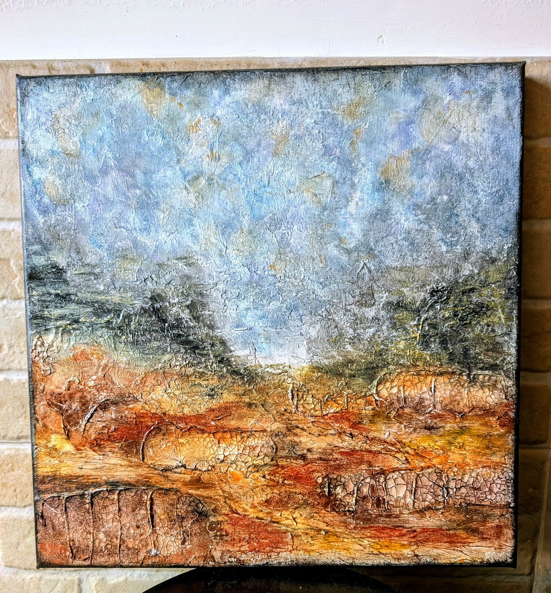 Peisaj  - arte vizuale și accesorii  - picturi - picturi în tehnică mixtă - Artynos.ro