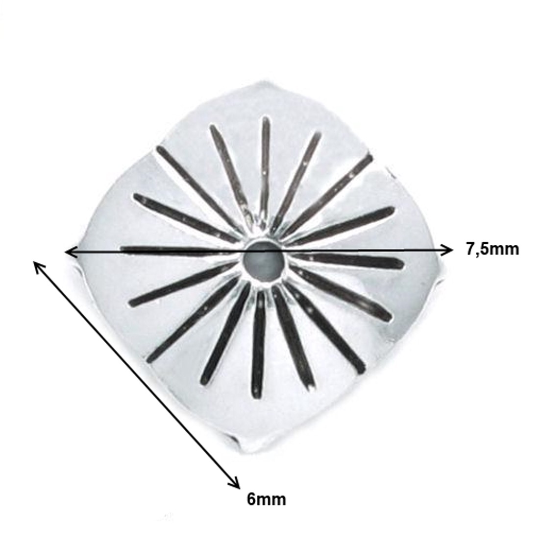 Accesorii pentru bijuterii din argint 925: capac cu perle EGYK 23 - - Artynos.ro Accesorii pentru bijuterii din argint 925: capac cu perle EGYK 23 - - Artynos.ro