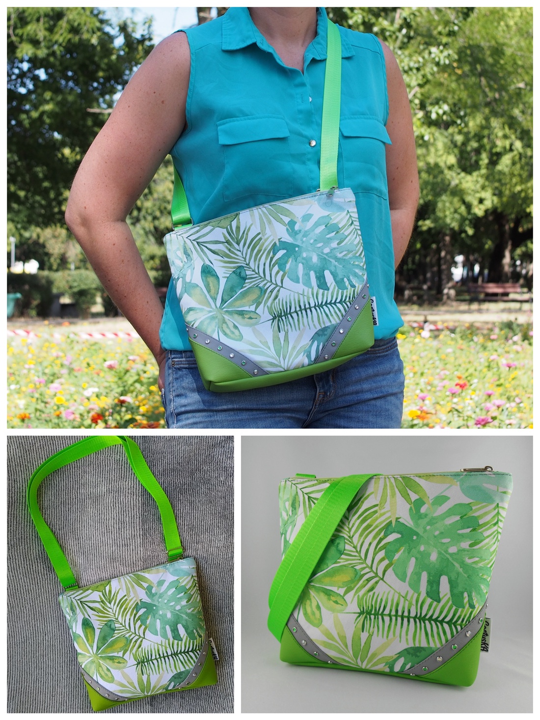Monstera frunze geantă laterală - - Artynos.ro Monstera frunze geantă laterală - - Artynos.ro