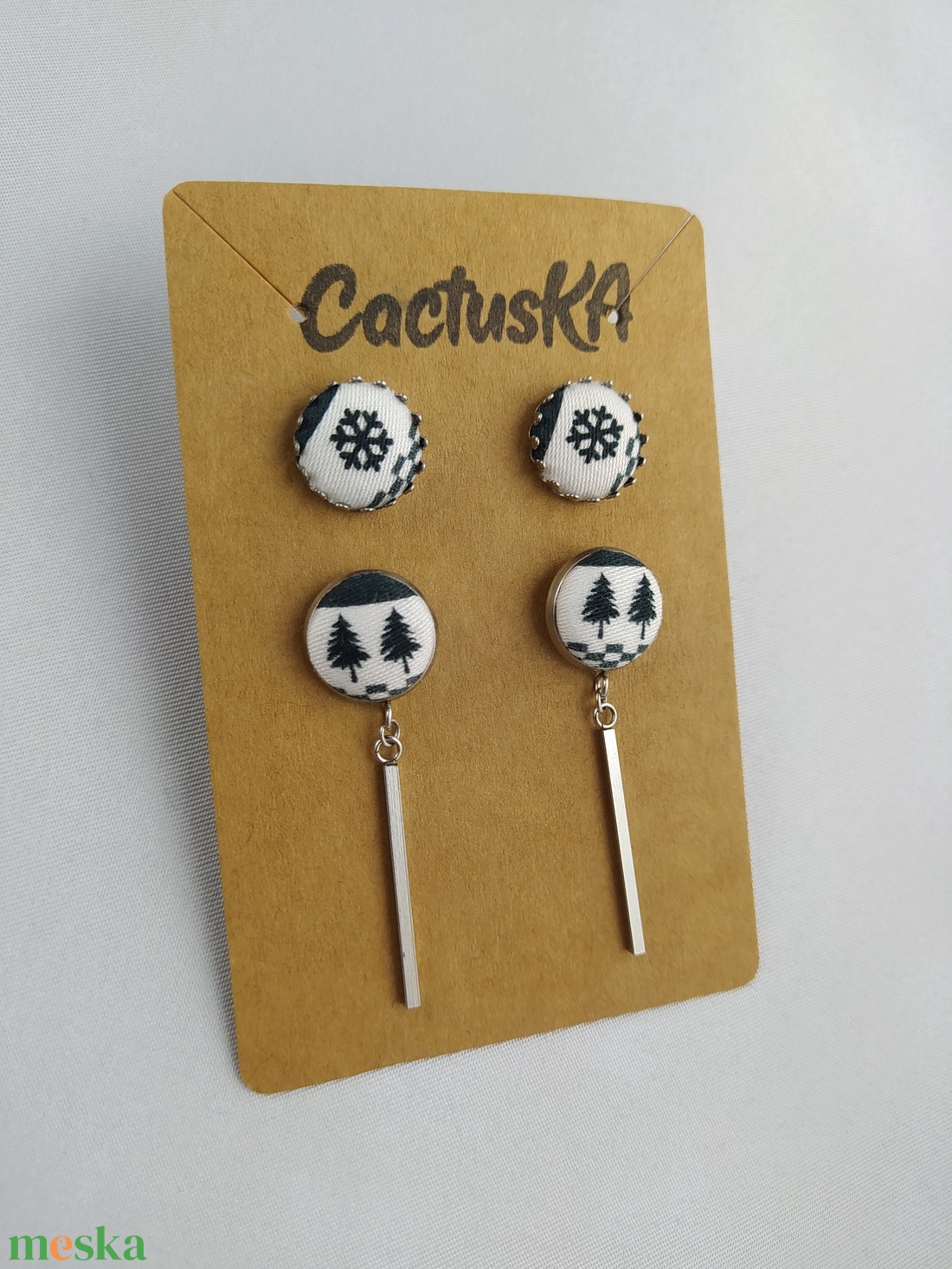 Set cercei de Craciun - crăciun - îmbrăcăminte de crăciun - Artynos.ro